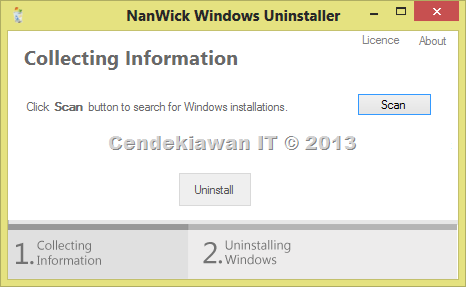 Nanwick Windows Unistaller