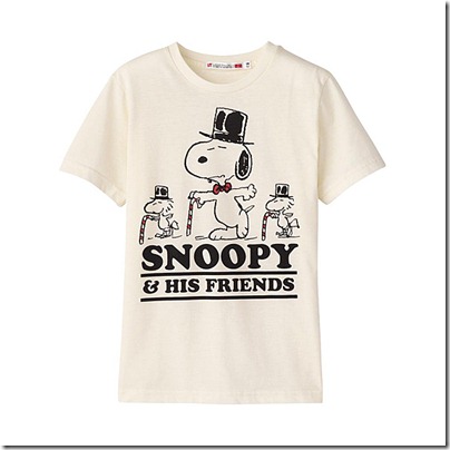 Kids - Snoopy and his friends - white