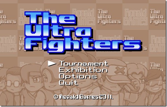 The Ultra Fighters retro indie game (1)