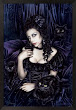Gothic Witch And Cats