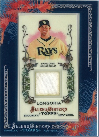 2011 A&G Longoria Jersey