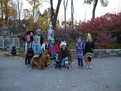 I know you've never experienced anything like this, but it's kind of fun seeing all the costumes.