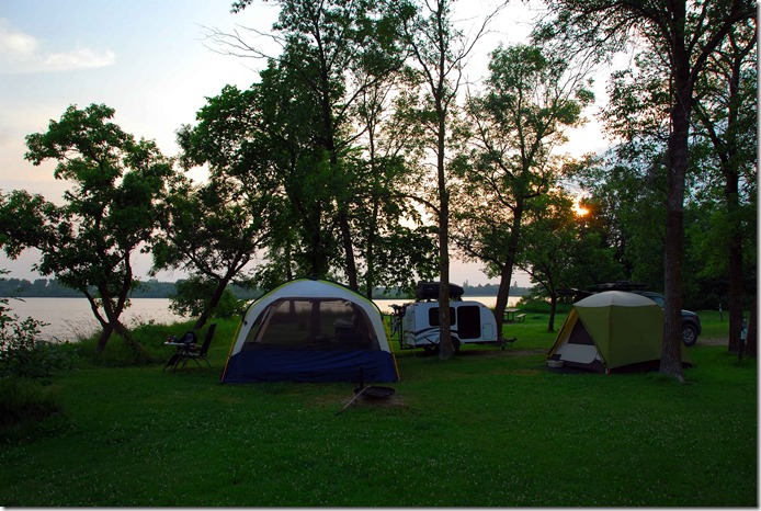 Lake Bronson Campsite
