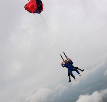 tim skydiving