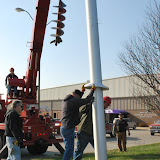 Flagpole...going up!