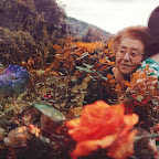 Self portrait with my grandmother Alfreda