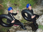 Entering the Ruakuri (two dogs) Cave