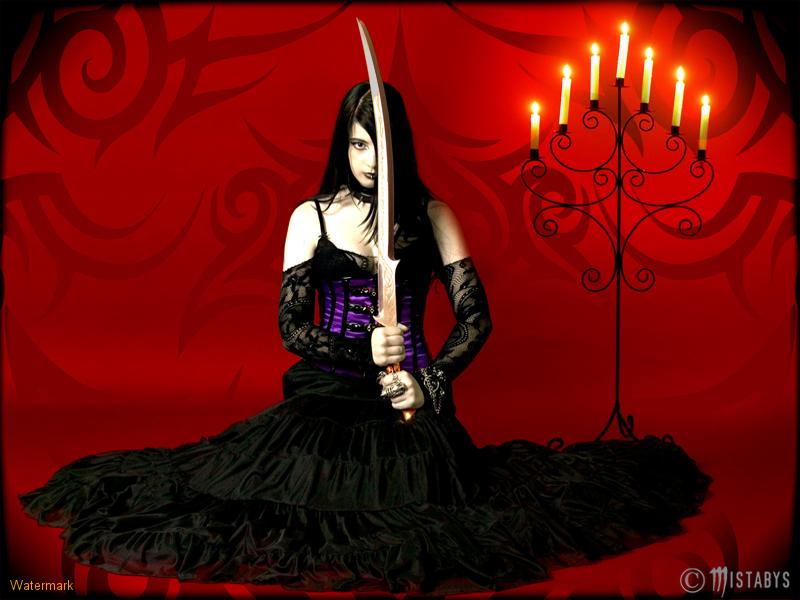 Gothic Girl With Sword, Gothic Girls