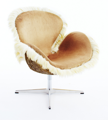 swan chair by David Mann}