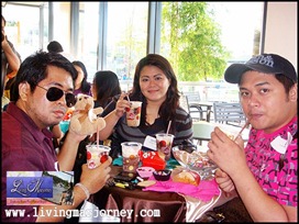 Jollibee Floats| Bloggers The Certified Foodies Mhel and Ken; FJP