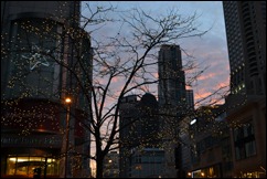 michigan ave sunset