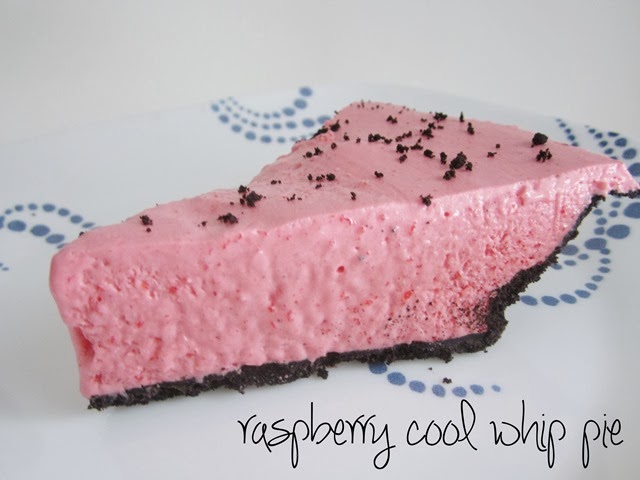 raspberry cool whip pie