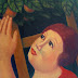 Object: 13431 - In de boomgaard - 20x20 cm - € 575,=