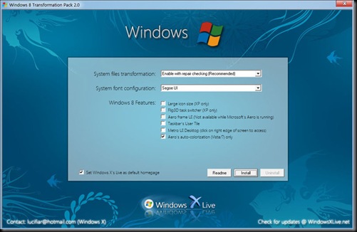 Windows 8 Transformation Pack