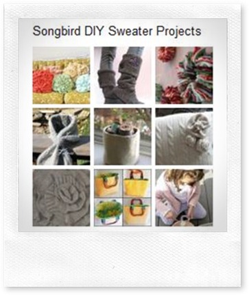 Pinterest DIY Sweater Board