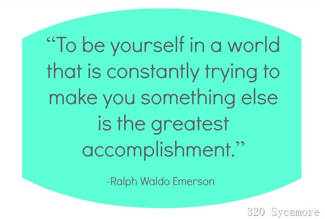 be yourself emerson