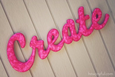 create wall art tutorial