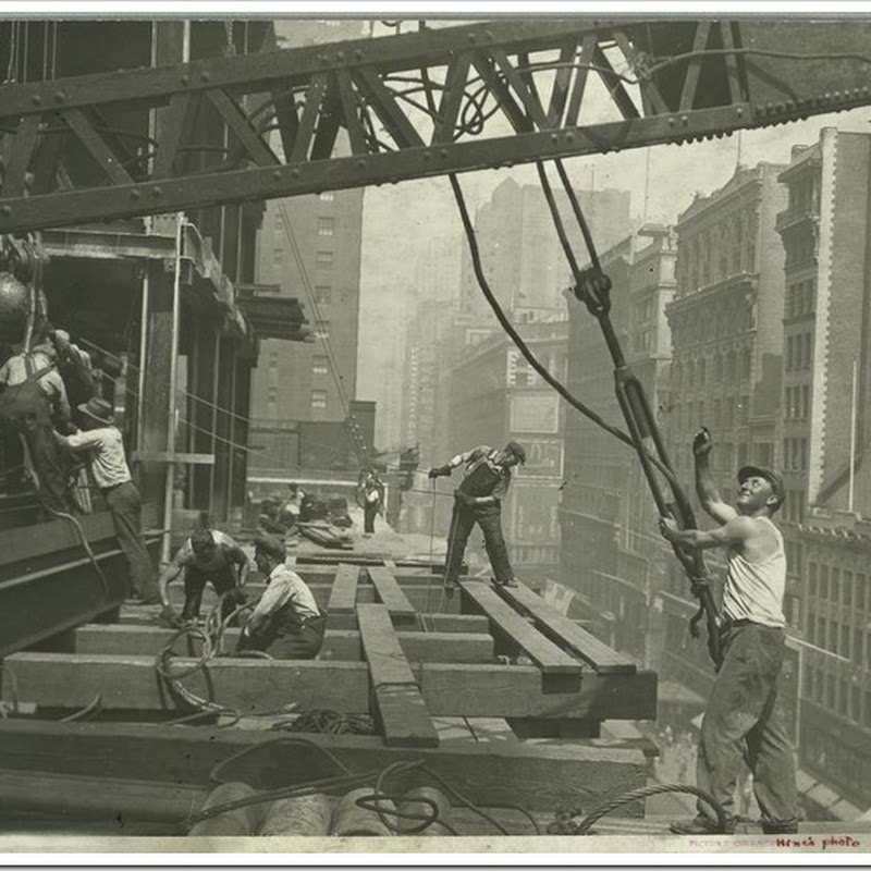 10 fotografias da construção do Empire State Building