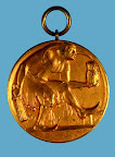 Medaille, weil der Karneval verboten war
