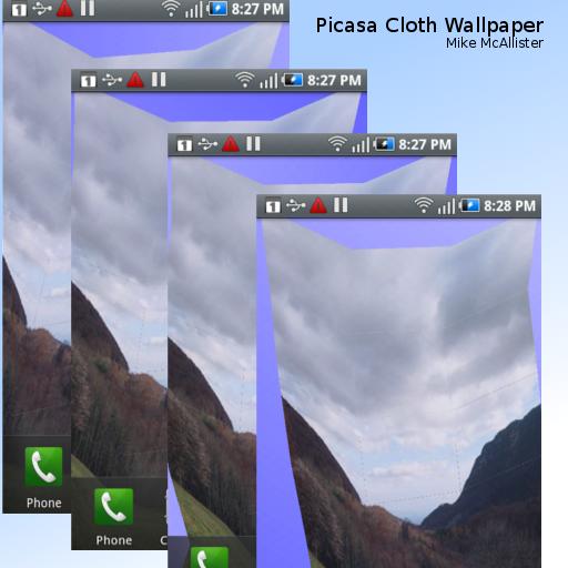 Picasa Cloth Wallpaper LOGO-APP點子