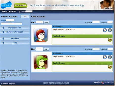 mathletics parent