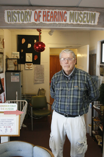 Dean Breathower has been running the History of Hearing Museum since 1974. (Photo by: Kenrick Nobles)