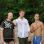 Seba, me, and another german.