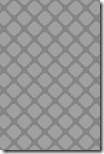 iPhone Wallpaper - Smokey Gray Quatrefoil - Sprik Space