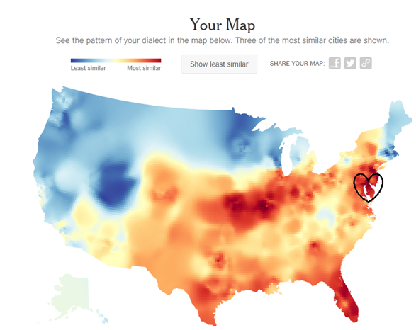 dialect map