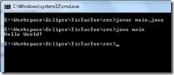 Hello Word Output