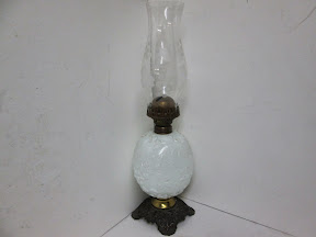 Ornate Oil Lamp