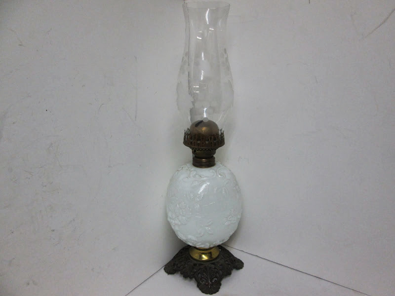 Ornate Oil Lamp
