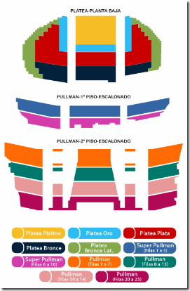 Zonas de el teatro gran rex en argentina 2013 2014 Zonas de el teatro gran rex en argentina 2013 2014