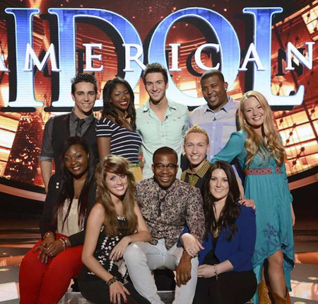 Top 10 of American Idol 12