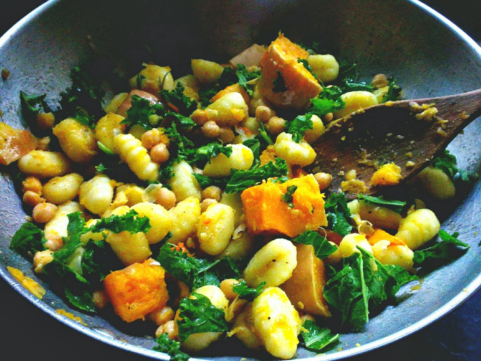 Squash, Chickpea and Kale Gnocchi Euphoric Vegan