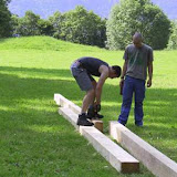 Aufbau LaPfila 2003