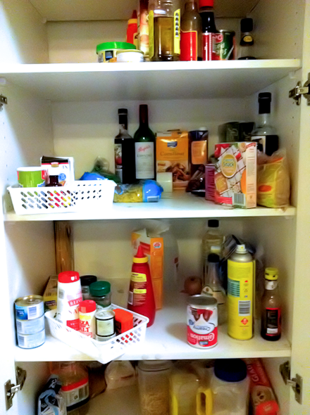 pantry before