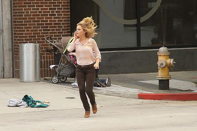 Left Behind Set Photos with Nicolas Cage and Jordin Sparks 02
