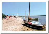Heacham Beach in Norfolk