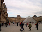 Courtyard of Palais du Louvre, facing the Pyramid and the Sully wing