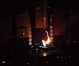 the flaming piano was pretty cool.