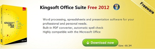 Kingsoft Office Suite Free 2012