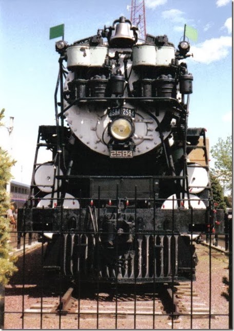 Great Northern #2584 at Havre, Montana in May 2003