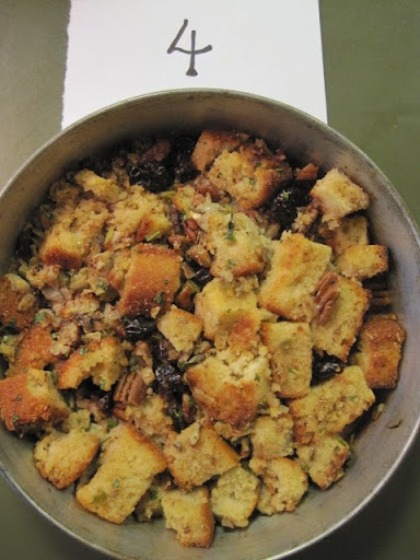 Cherry-Pecan Stuffing (with toasted cornbread)