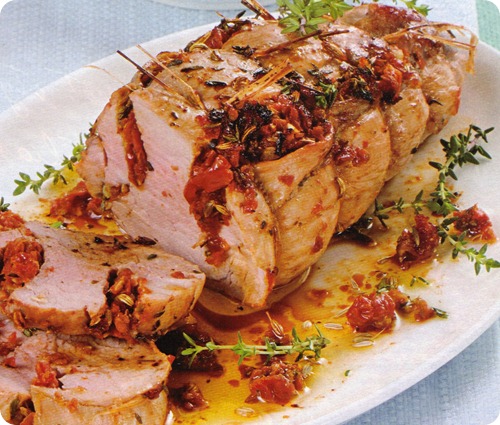 Filetto di maiale ai pomodorì secchi Filetto di maiale ai pomodorì secchi