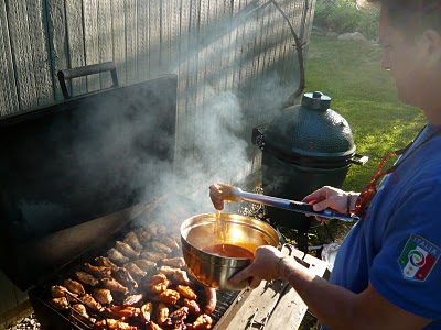 Pete at the Grill