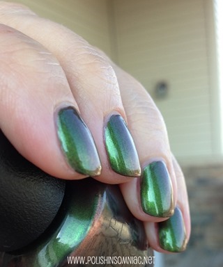 OPI Green on the Runway 