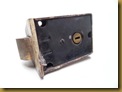 Kunci Slot pintu tua - belakang Kunci Slot pintu tua - belakang