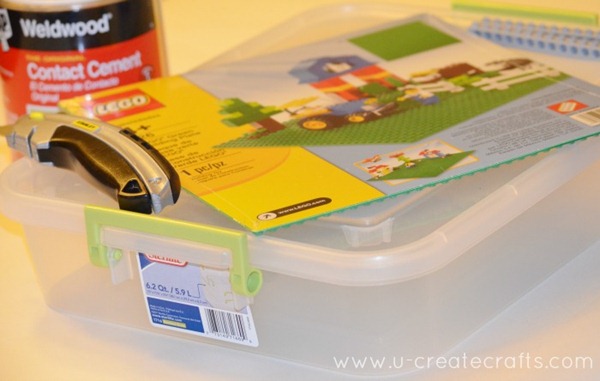 Supplies for lego box