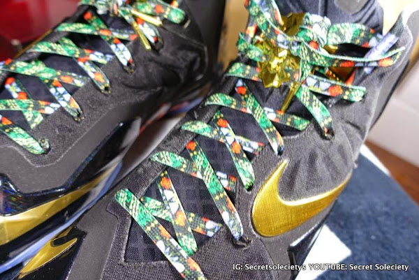 Detailed Look at 8220Watch the Throne8221 Nike LeBron XI PE